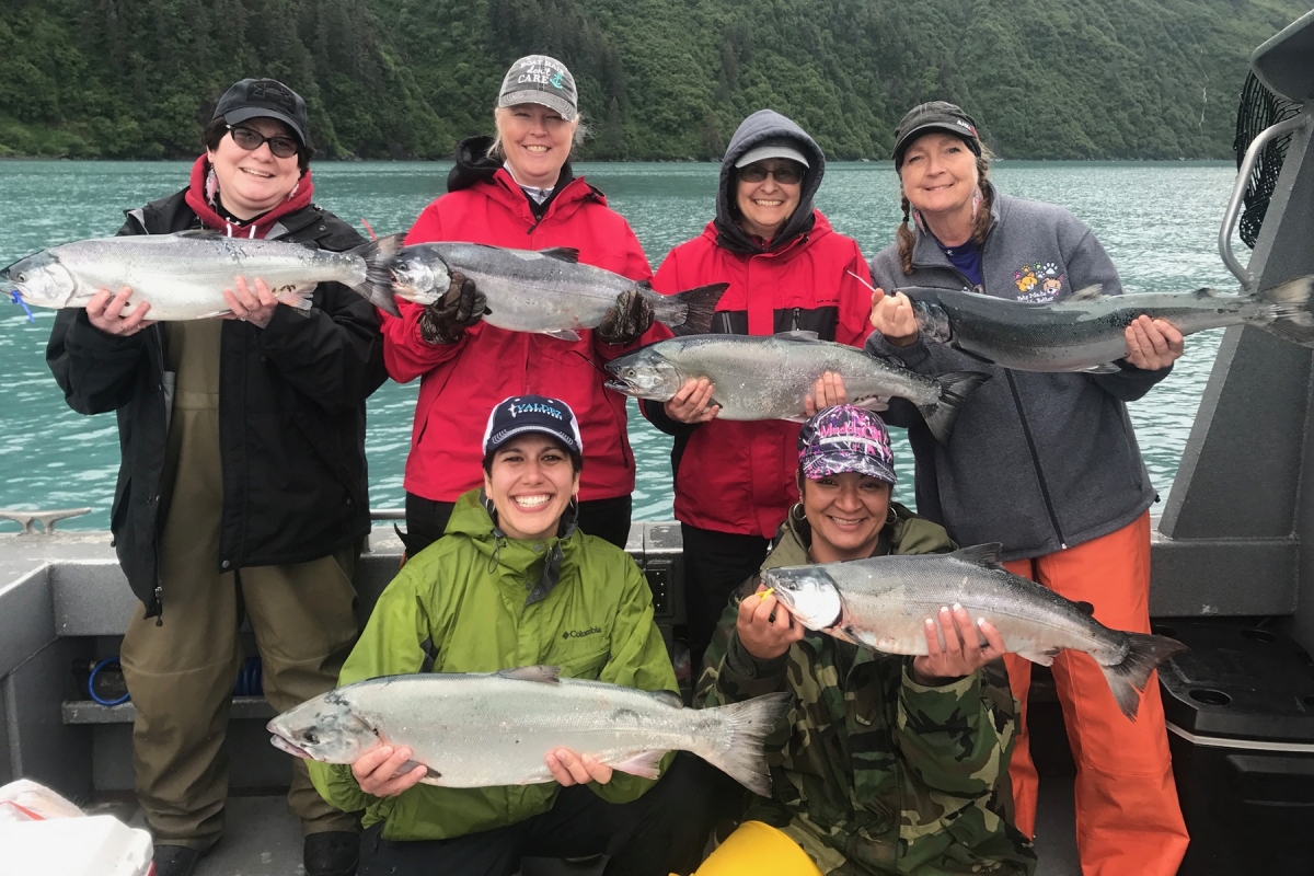 Women's Silver Salmon Derby Valdez Alaska